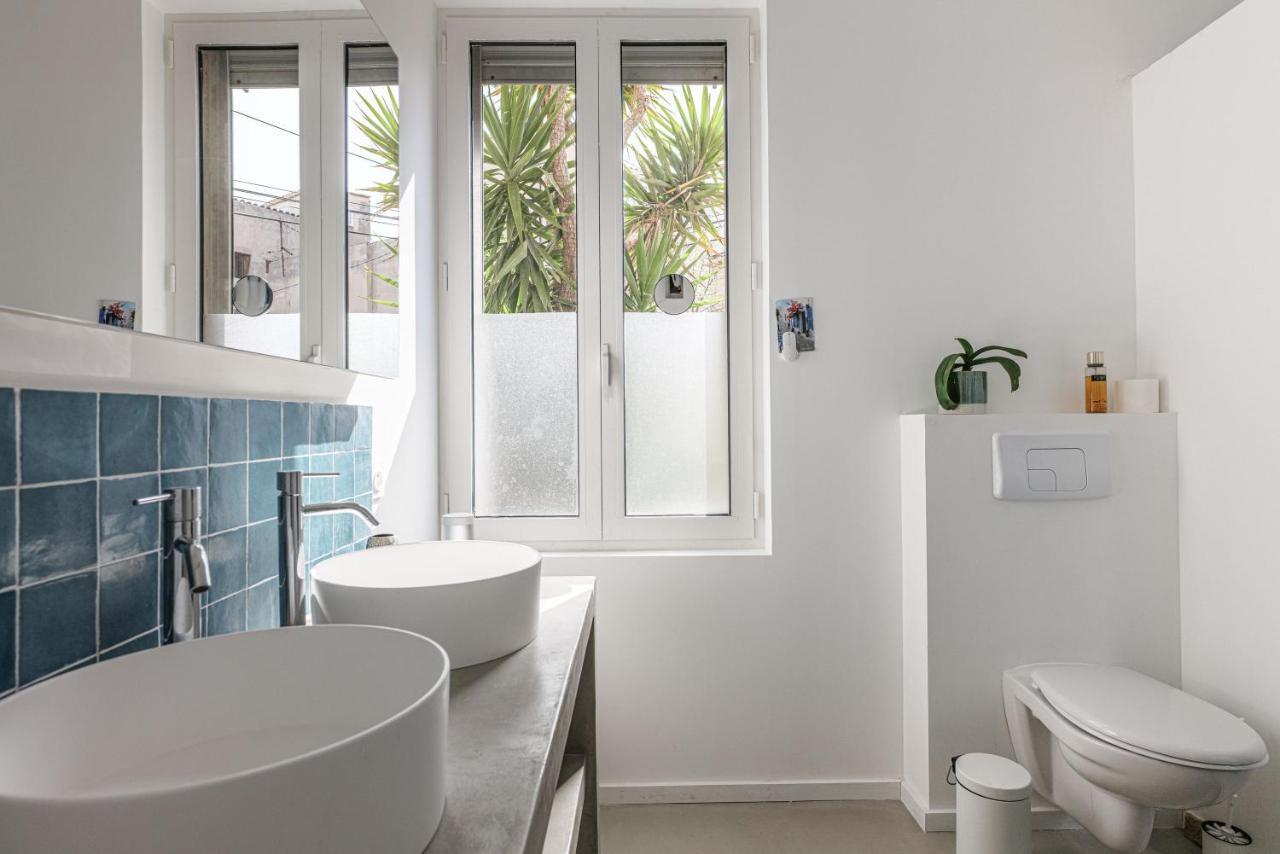 Bord de mer, magnifique appartement de 150m2 avec jardin Marseille Extérieur photo